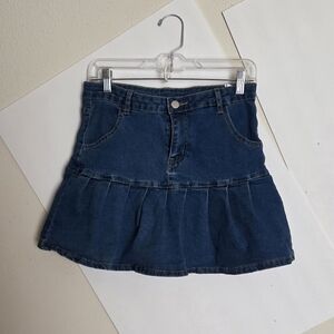 Denim Blue Women's Skirt